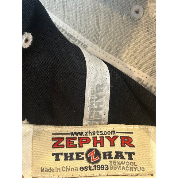 Boston Bruins Zephyr NHL Hockey Snapback Wool Hat Cap Black Yellow NWT - Picture 6 of 7